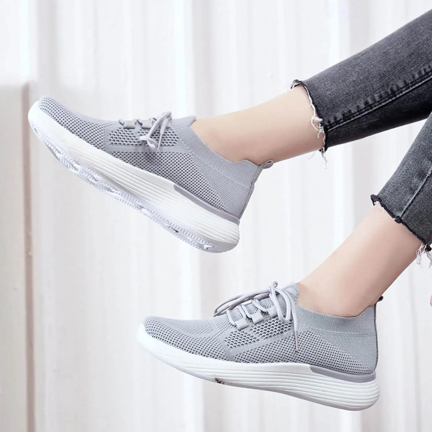 SBGMoSJ Sneakers for Women Slip Ons Size 9 Women's Slip Resistant Shoes Canvas Shoes for Women Wide Width Size 12 Womens High Top Sneakers with Zipper Athletic Shoes Women Walking Size 5.5 W