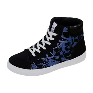 SBGMoSJ Sneakers for Women Walking Winter Shoes for Women 2023 Comfy Black Canvas Tennis Shoes for Women Sneakers for Women Size 8 Wide Width Fall Tennis Shoes for Women 2023