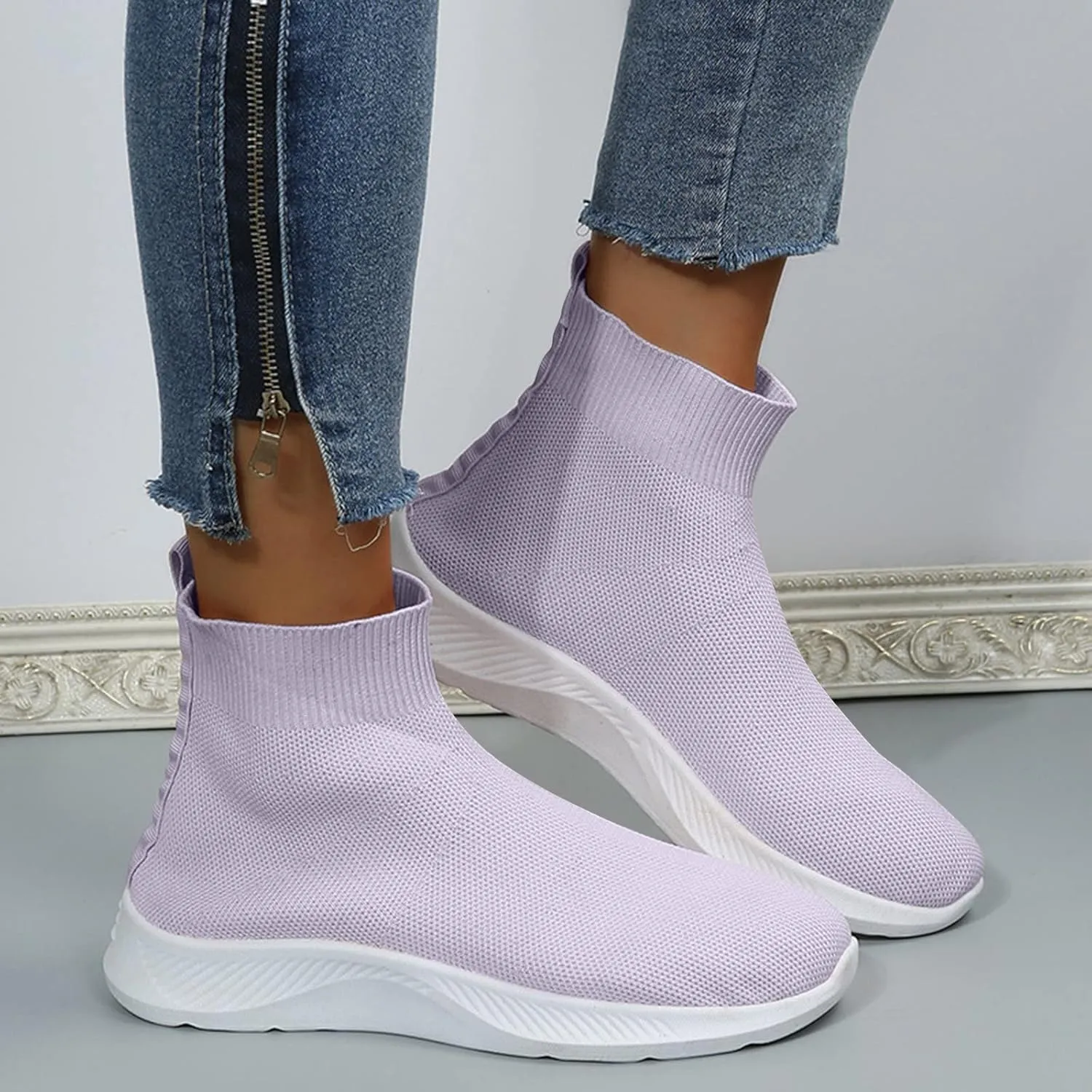 SBGMoSJ Sneakers for Women Wide Width 2023 Walking Sneakers for Women 2023 Wide Womens Black Athletic Shoes Size 8 Plantar Fasciitis Shoes Women Flats Women Walking Shoes 7.5 Wide