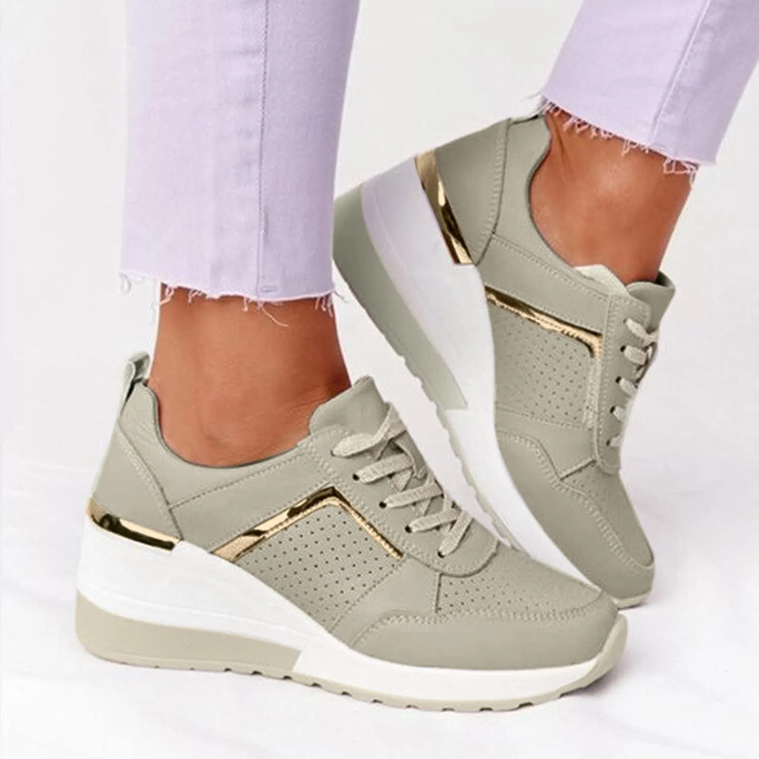 SBGMoSJ White Platform Sneakers for Women Wide Tenis Antideslizante para Mujer Canvas Shoes for Women Sneakers Black Sequin Gym Shoes for Women Fashion Tennis Shoes for Women Trendy
