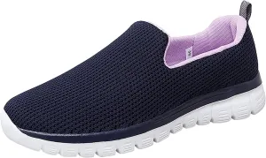 SBGMoSJ Womens Casual Sneakers Trending Comfy Shoes for Women Standing All Day Black Shoes for Women Black Tennis Shoes Womens Tennis Shoes for Women Size 8 Wide