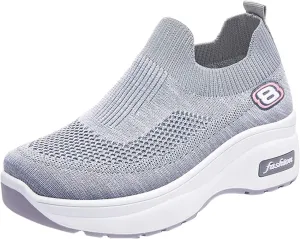 SBGMoSJ Womens Casual Sneakers Wide Feet Sneakers for Women 2023 Extra Wide Black Shoes Women Dressy Sneakers for Women 2023 Running Wide Comfortable Walking Shoes Women Size 11 Dressy
