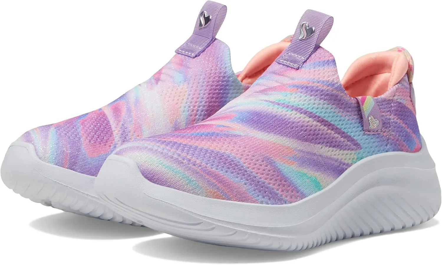 Skechers Girls' Ultra Flex 3.0 color Me Sleek Sneaker