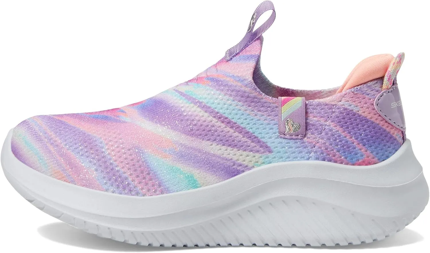 Skechers Girls' Ultra Flex 3.0 color Me Sleek Sneaker