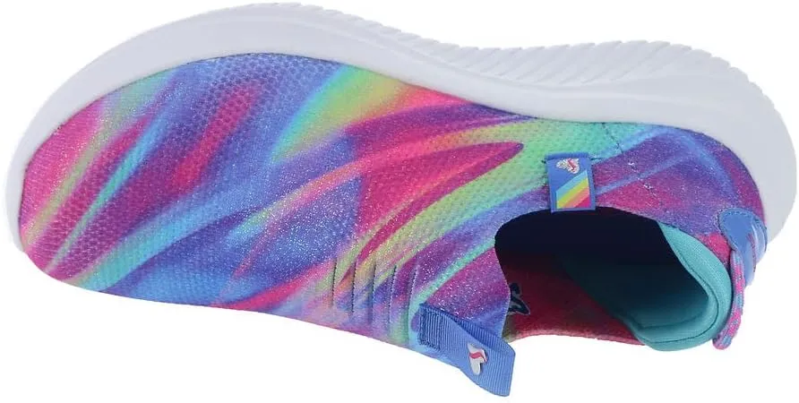 Skechers Girls' Ultra Flex 3.0 color Me Sleek Sneaker