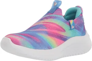 Skechers Girls' Ultra Flex 3.0 color Me Sleek Sneaker