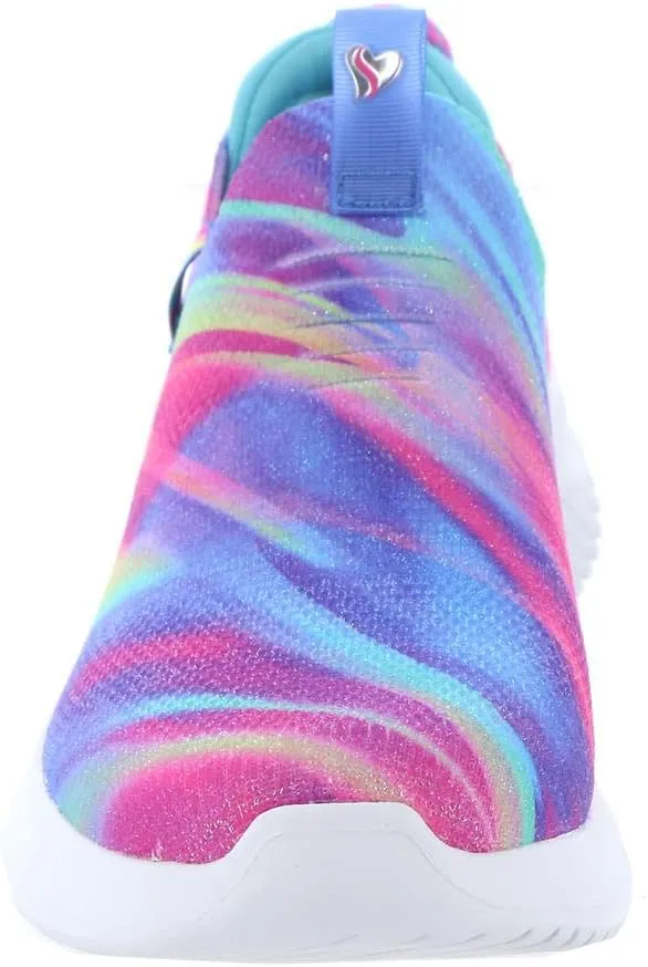 Skechers Girls' Ultra Flex 3.0 color Me Sleek Sneaker