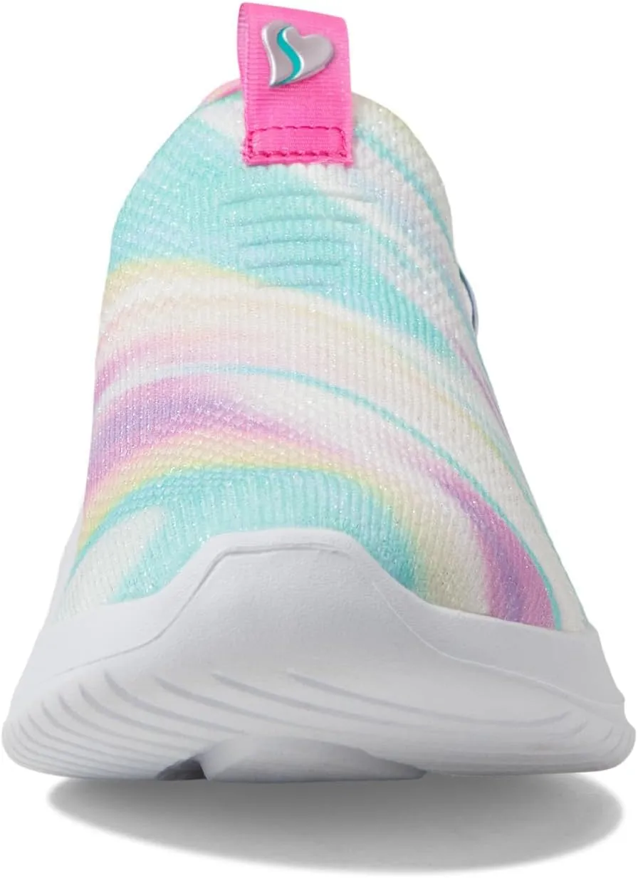 Skechers Girls' Ultra Flex 3.0 color Me Sleek Sneaker
