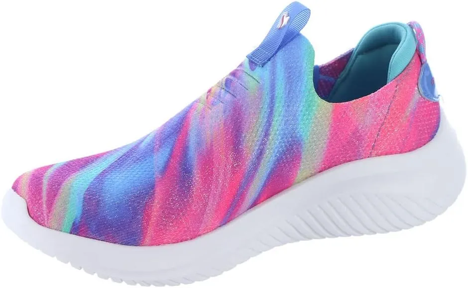 Skechers Girls' Ultra Flex 3.0 color Me Sleek Sneaker