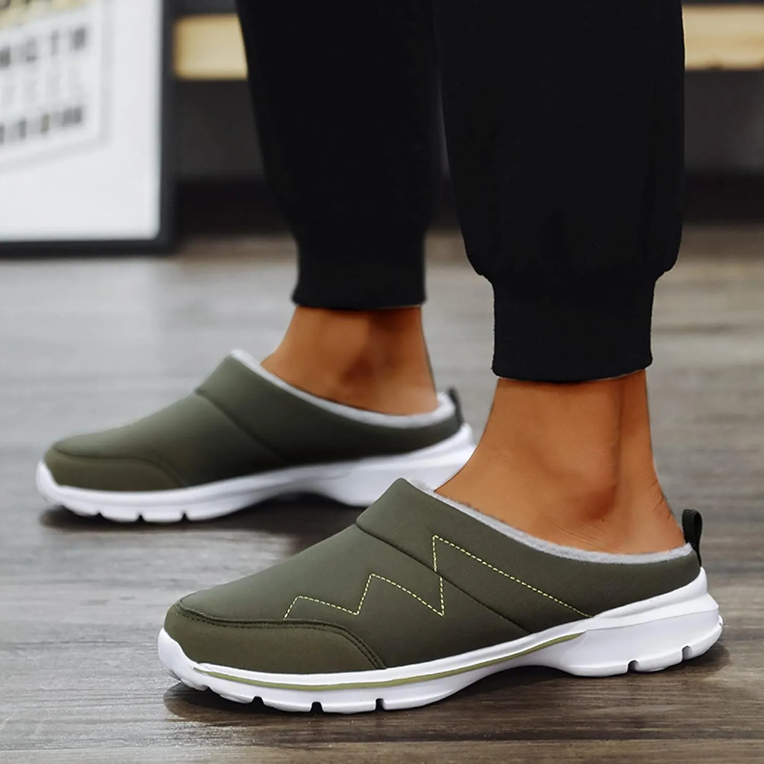 Slip On Casual Shoes Platform Sneakers for Women Fashion Running Shoes Women Round Toe Slip On Casual Mens Loafers Casual Slip On Platform Sneakers