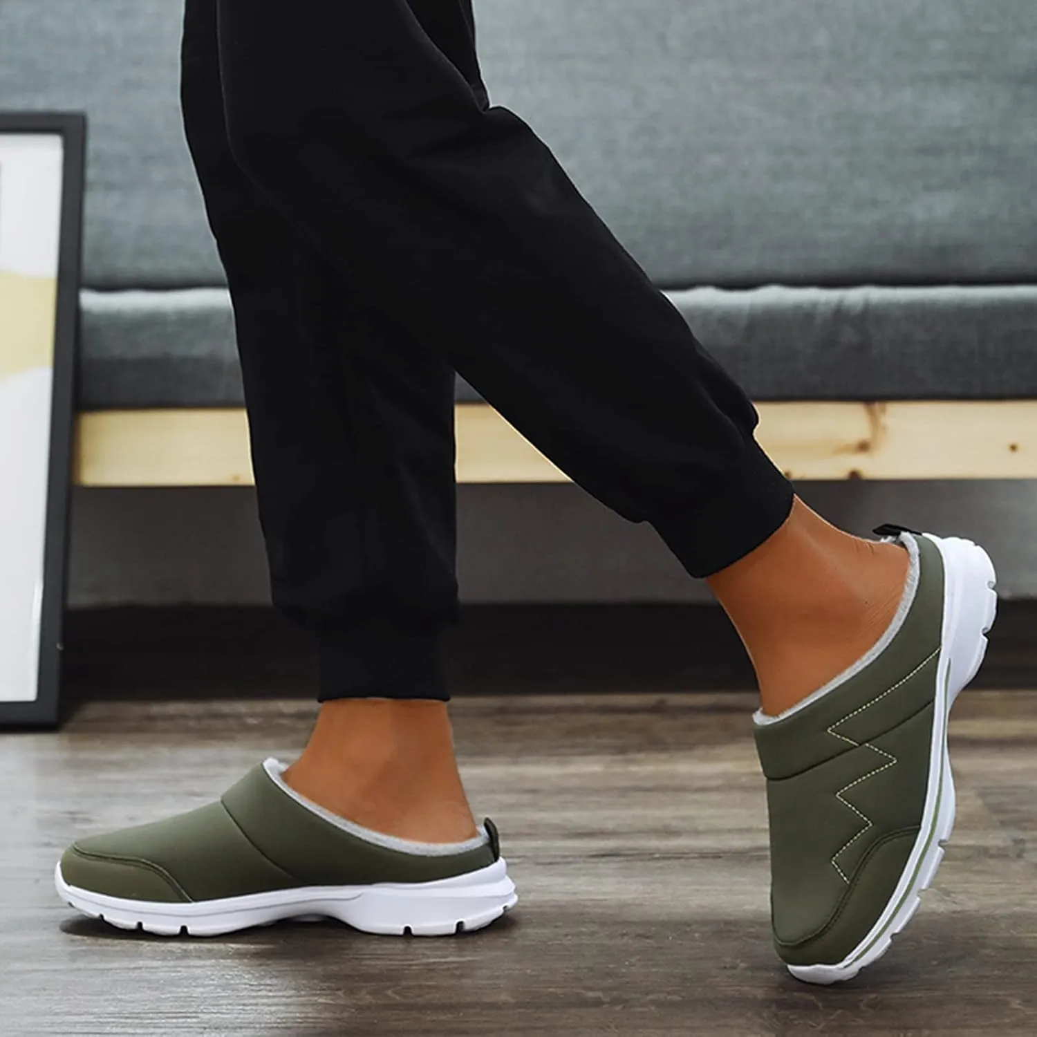 Slip On Casual Shoes Platform Sneakers for Women Fashion Running Shoes Women Round Toe Slip On Casual Mens Loafers Casual Slip On Platform Sneakers