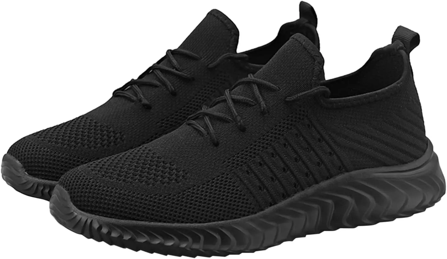 Soft Bottom Sport Color Up Lace Men Shoes Casual Solid Fashion Mesh Breathable Men's Shoes Sneaker