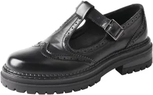 TMA EYES Women's Vintage T-Strap Platform Loafers Classic Fashion Comfortable Shoes