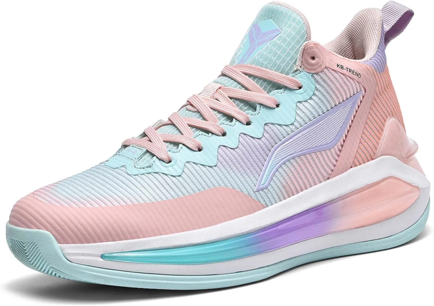 Unisex Basketball Shoes Fashion High Top Sneakers Indoor or Outdoor Training Match Shoes Outdoor Casual Sports Walking Shoes