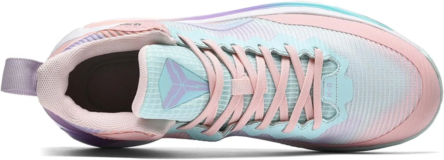 Unisex Basketball Shoes Fashion High Top Sneakers Indoor or Outdoor Training Match Shoes Outdoor Casual Sports Walking Shoes