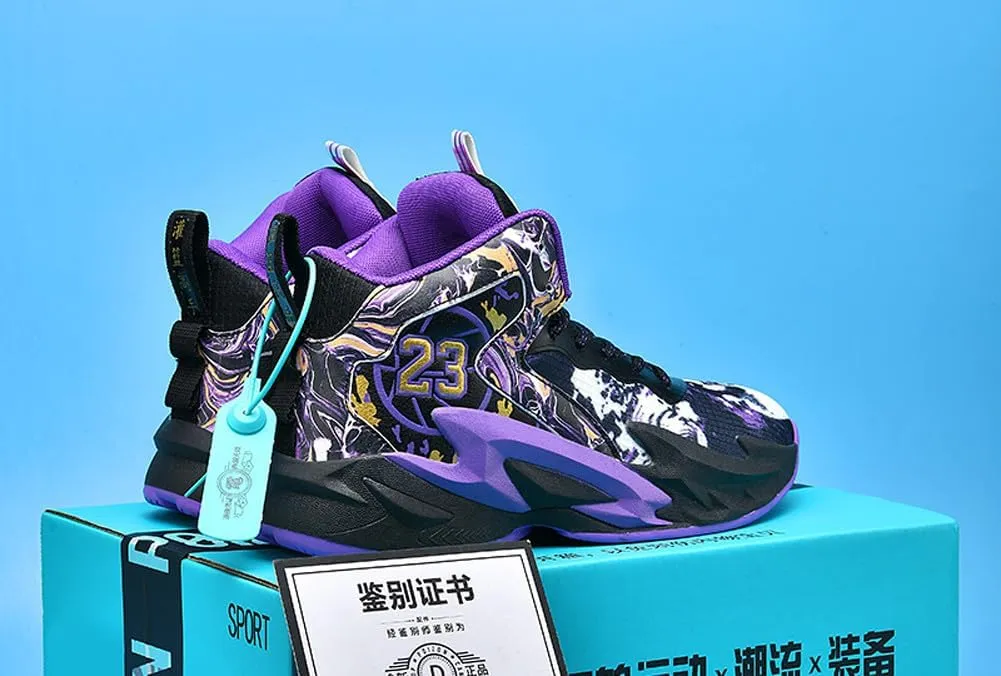 VAXAV Unisex High Top Basketball Shoes Outdoor Sports Running Tennis Sneakers