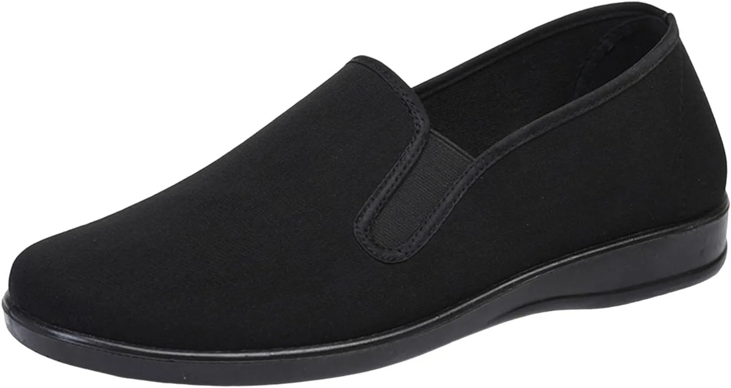 Walking Shoes Tennis Comfortable Men Fashion Round Toe Soft Bottom Lightweight Work Shoes Breathable Comfortable Flat