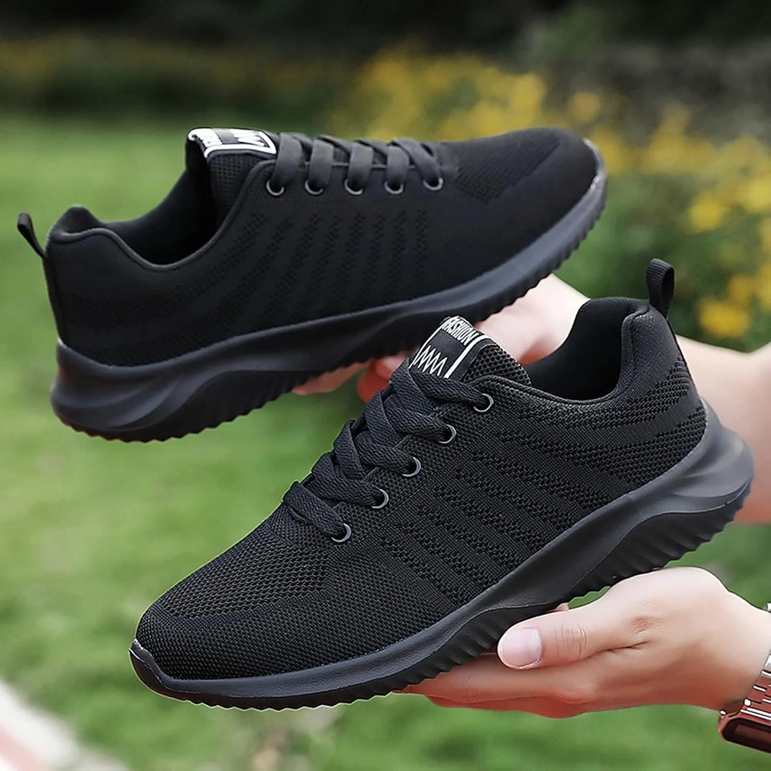 Walking Shoes Women Trendy Sneakers for Women 2023 Black Comfortable Casual Shoes for Women Size 5.5 White Fashion Sneakers Women Arch Support Women's Wide Width Slip Resistant Athletic Work Shoes