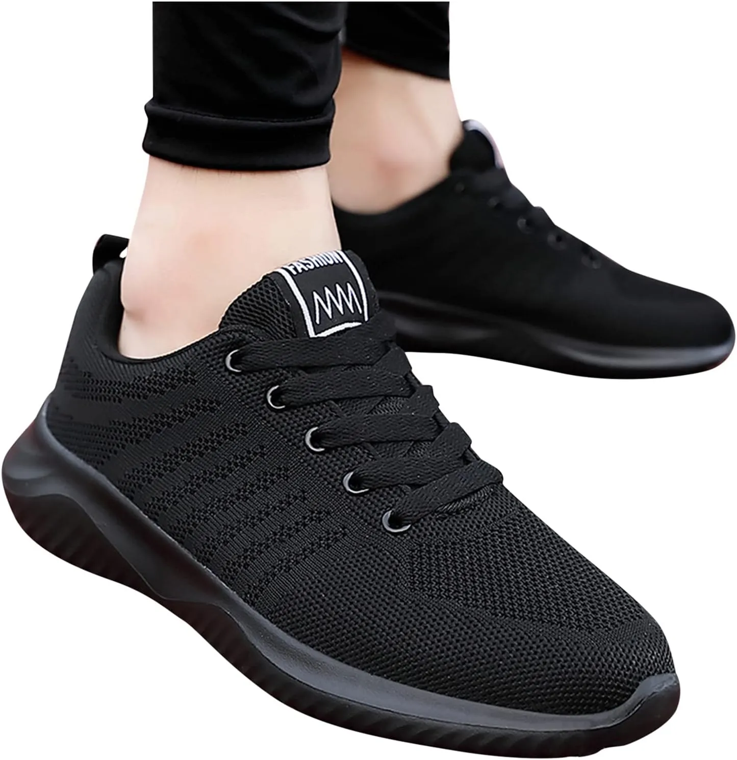 Walking Shoes Women Trendy Sneakers for Women 2023 Black Comfortable Casual Shoes for Women Size 5.5 White Fashion Sneakers Women Arch Support Women's Wide Width Slip Resistant Athletic Work Shoes