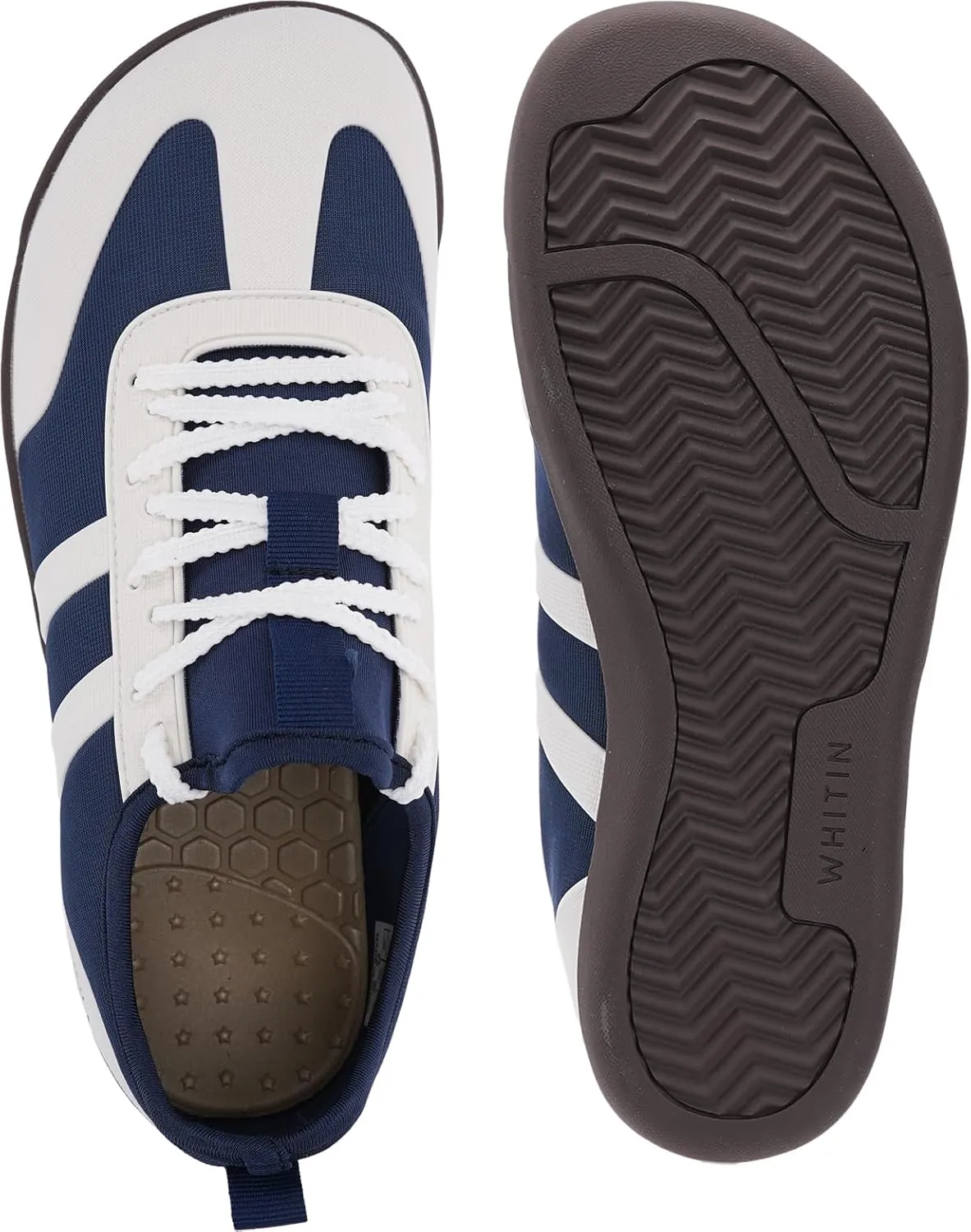 WHITIN Men's Summer Barefoot Shoes | Wide Toe Box | Sleek Stitch-Free