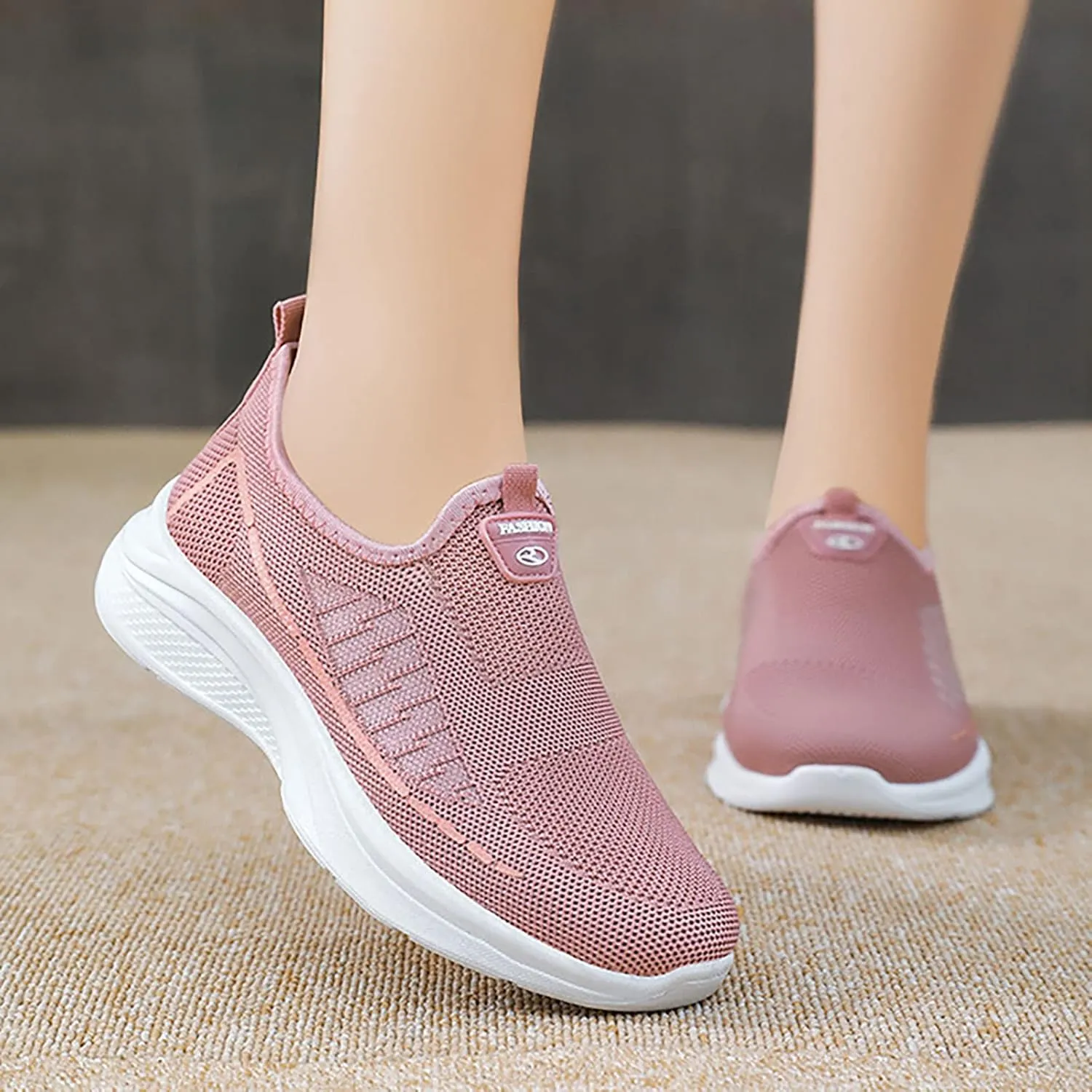 Women Black Sneakers Size 7.5 Slip On Shoes Women Wide Width Canvas Shoes for Women High Top Womens Walking Sneakers with Arch Support Cushioned Heel Fall Shoes Women Trendy Comfy