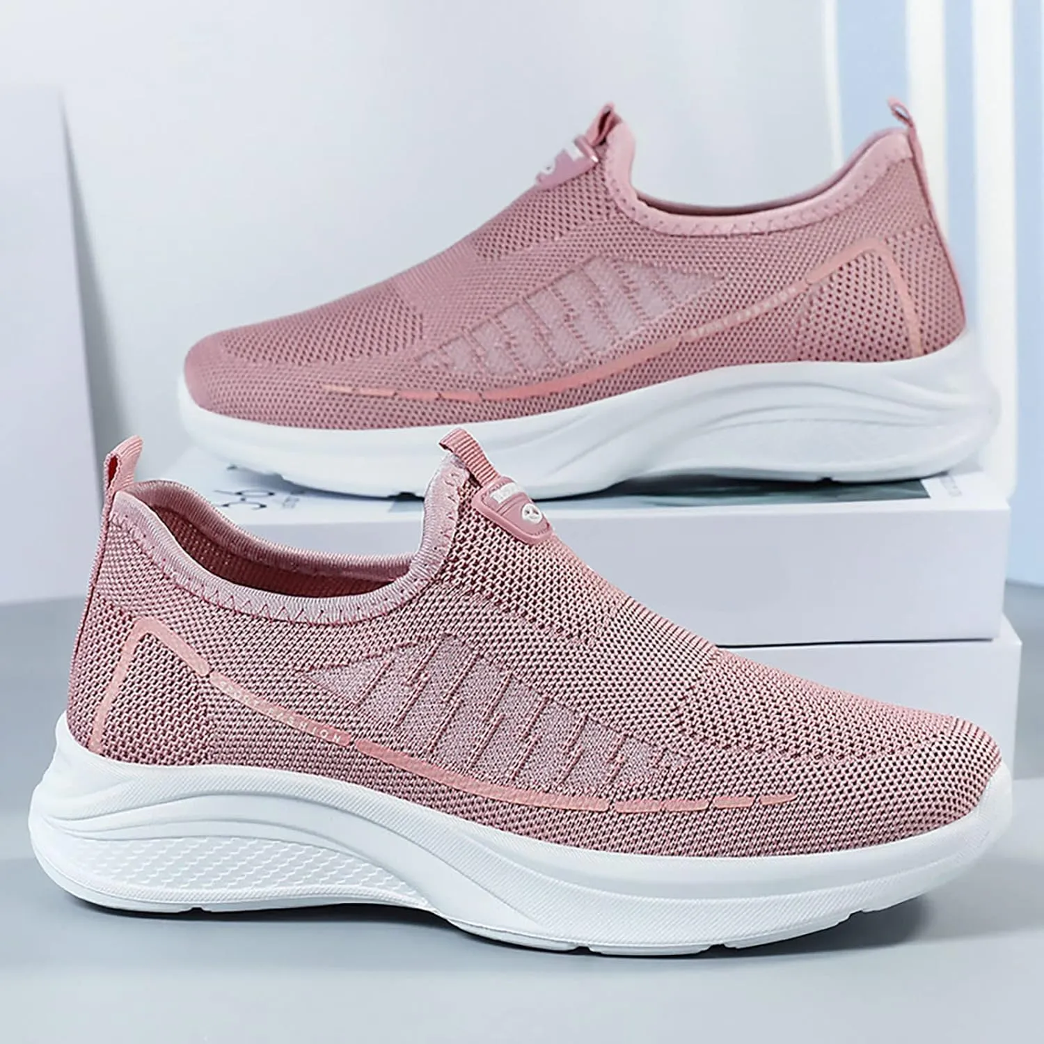 Women Black Sneakers Size 7.5 Slip On Shoes Women Wide Width Canvas Shoes for Women High Top Womens Walking Sneakers with Arch Support Cushioned Heel Fall Shoes Women Trendy Comfy