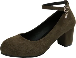 Women's Casual Shoes with Chunky Heel Perfect for Daily Slip On for Comfortable Fit Shoes for Men Casual Walking