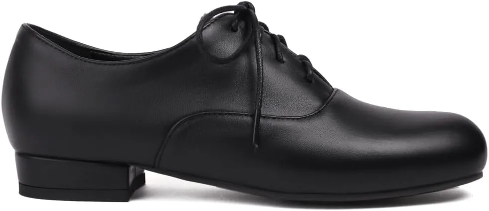 Women's Classic Round Toe Lace Up Oxford Shoes Comfort Flat Low Heels School Saddle Oxfords Dress Shoe