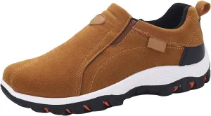 Women's Fashion Sneakers Non Slip Comfortable Hiking Shoes Slip On Orthopedic Shoes Arch Support Walking Shoes