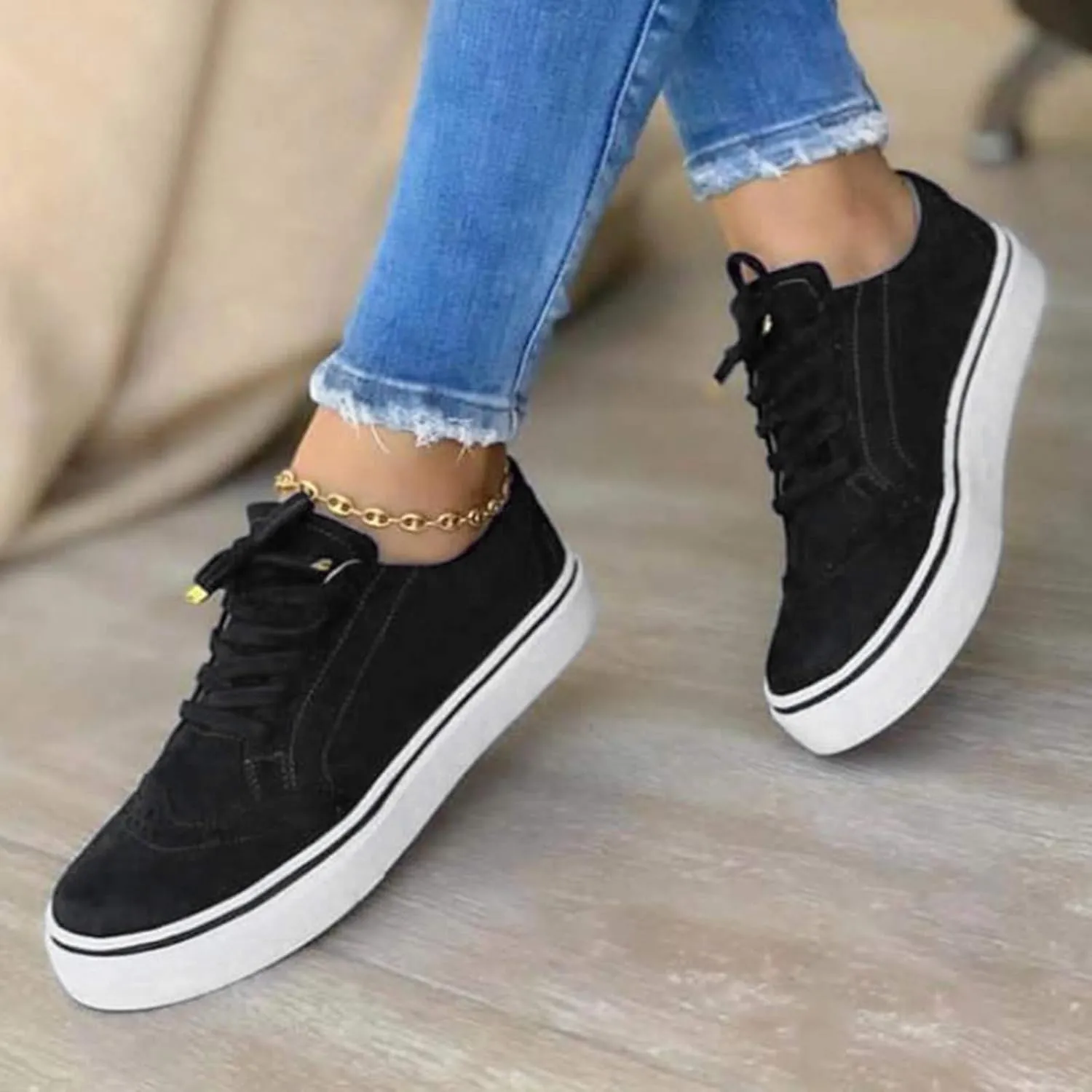 Women's Fashion Sneakers Red Zapatos Termicos Comodos para El Frio De Mujer Black Shoes Women Dressy Flats Orthopedic Shoes for Women Wide Width Slip On Women's Slip On Tennis Shoes Size 9