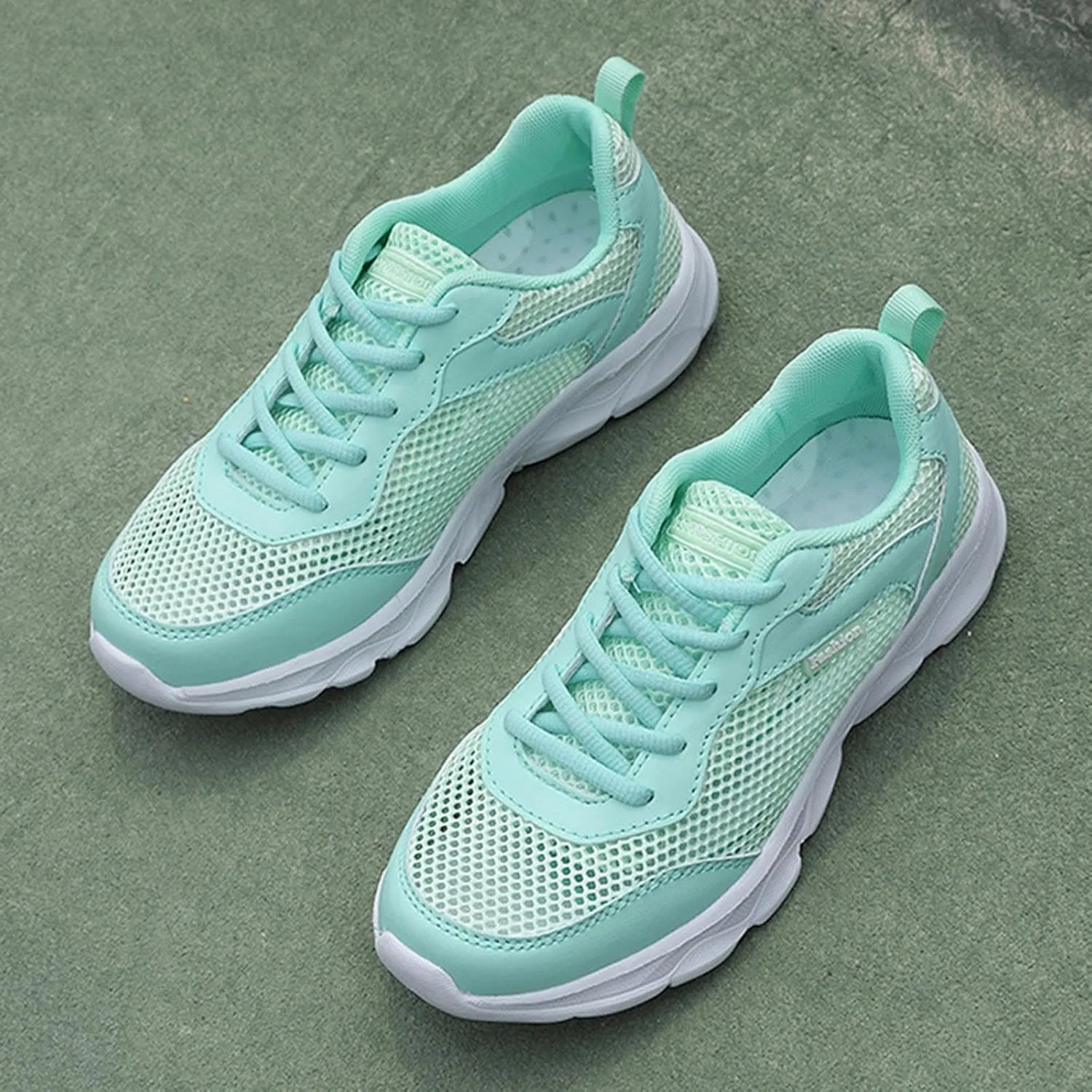 Women's Lightweight Walking Tennis Shoes Lightweight Woven Orthopedic Walking Shoes Minimalist Zero Drop Shoe
