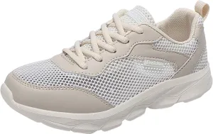 Women's Lightweight Walking Tennis Shoes Lightweight Woven Orthopedic Walking Shoes Minimalist Zero Drop Shoe