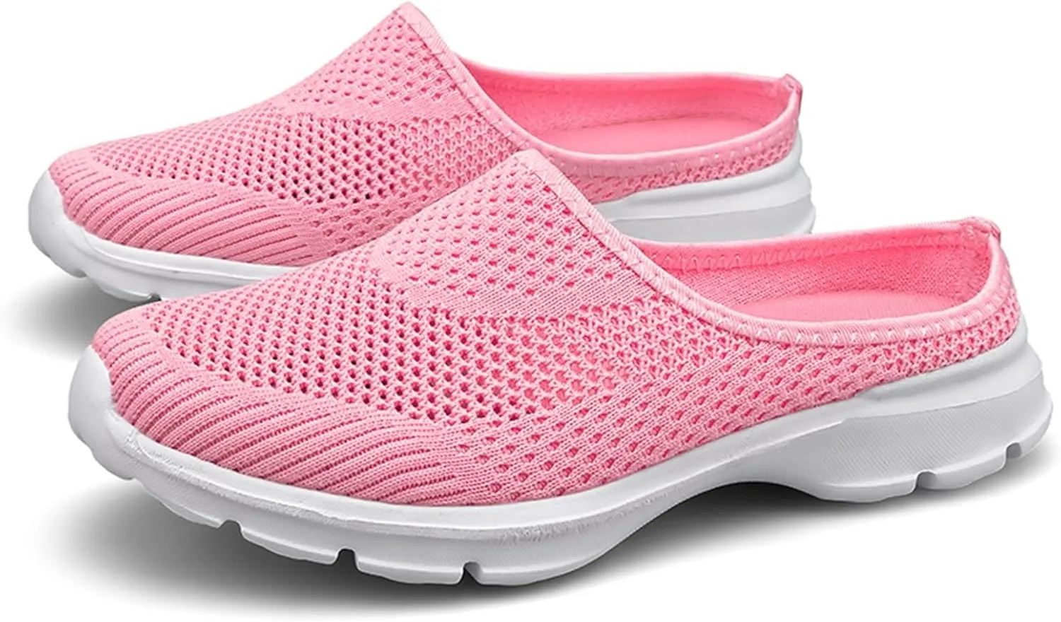 Women's Orthopedic Clogs Lightweight Platform Sandals Breathable Mesh Walking Mules Slip-On Slippers Sport Sandals