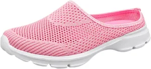 Women's Orthopedic Clogs Lightweight Platform Sandals Breathable Mesh Walking Mules Slip-On Slippers Sport Sandals