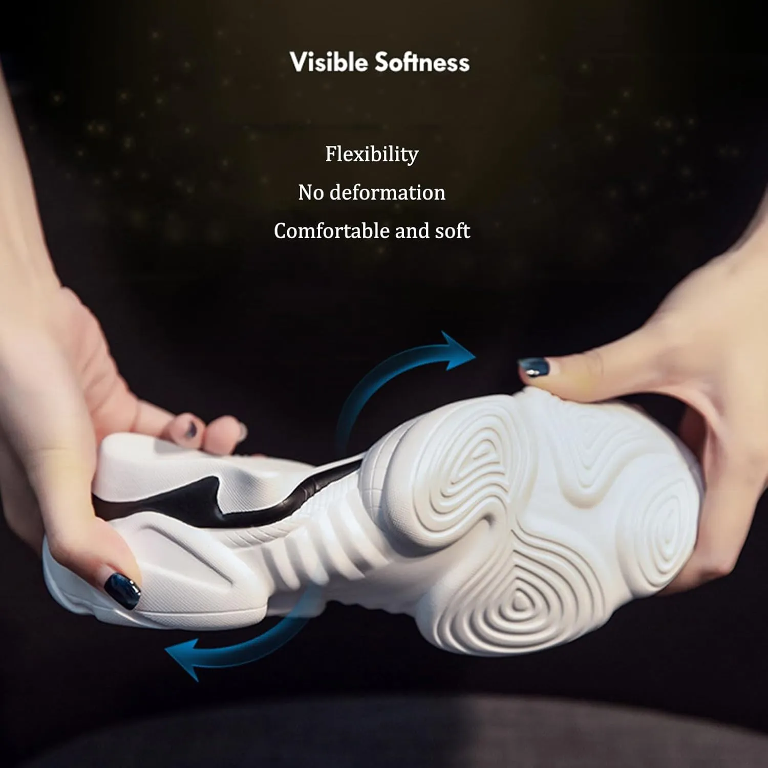 Women's Panda Chunky Sneakers - Fashionable and Casual Platform Trainers with Breathable Mesh and Thick Soles Lightweight Shoes with Lace-up,Multi colored-39