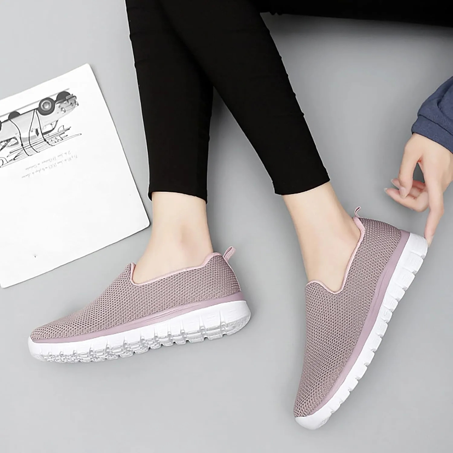Womens Platform Sneakers Zapatos De Mujer De Vestir Comodos Plataforma Womens Casual Shoes Size 11 1/2 Trail Running Shoes Women Plantar Fasciitis Zapatos De Vestir Suaves Y CóModos para Mujer Tenis