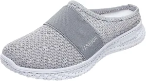 Women's Slip-On Orthopedic Arch Support Backless Slip On Shoes Women Lether Woman Shoes Casual White Sneakers Slip On Tennis Shoe Loafers Casual Slip On