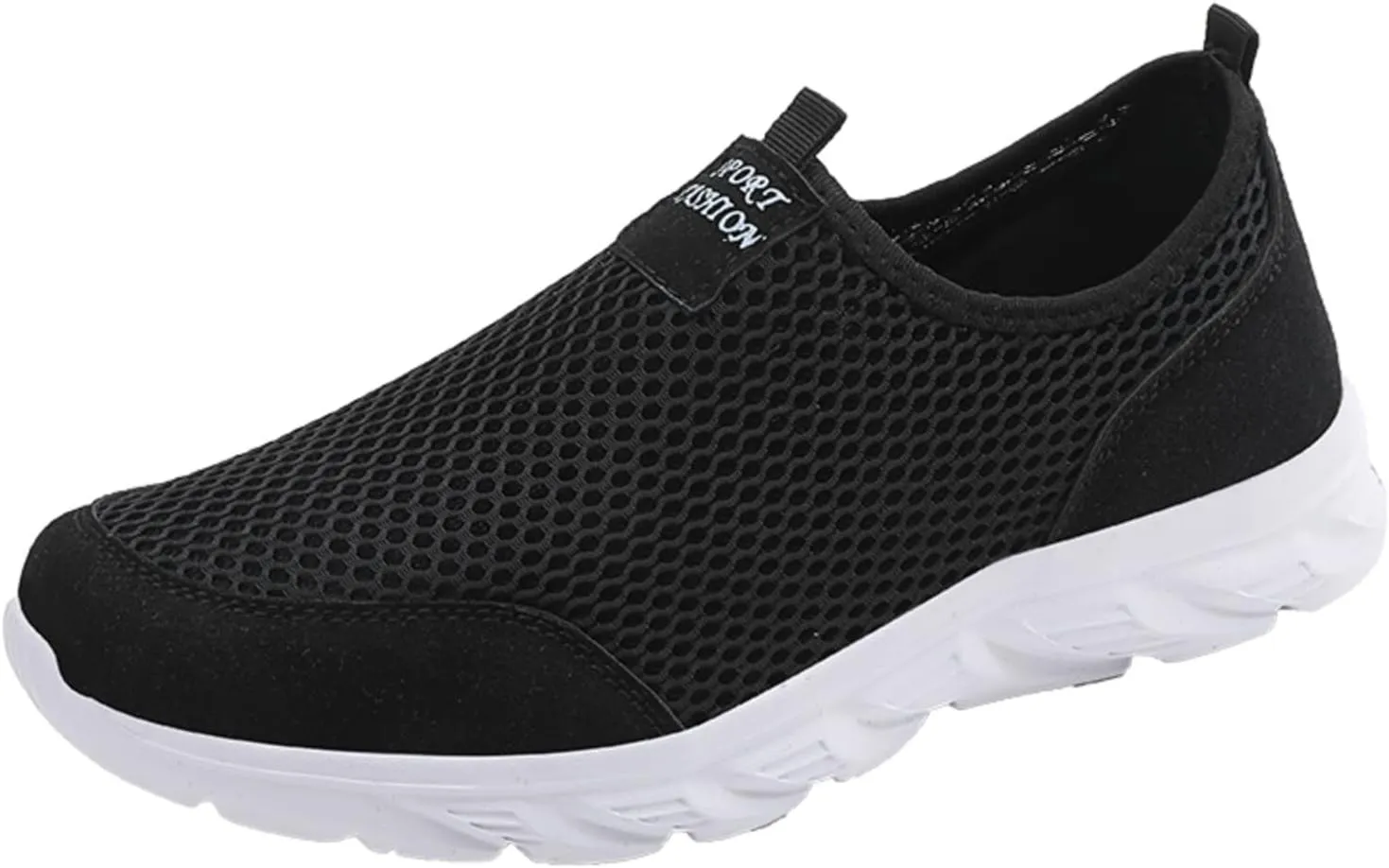 Women's Slip on Shoes Slip On Sneakers Men Non Slip Shoes Comfortable & Lightweight Black Loafers Women Comfortable Womens Shoes Sneakers Slip On