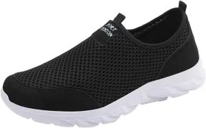 Women's Slip on Shoes Slip On Sneakers Men Non Slip Shoes Comfortable & Lightweight Black Loafers Women Comfortable Womens Shoes Sneakers Slip On