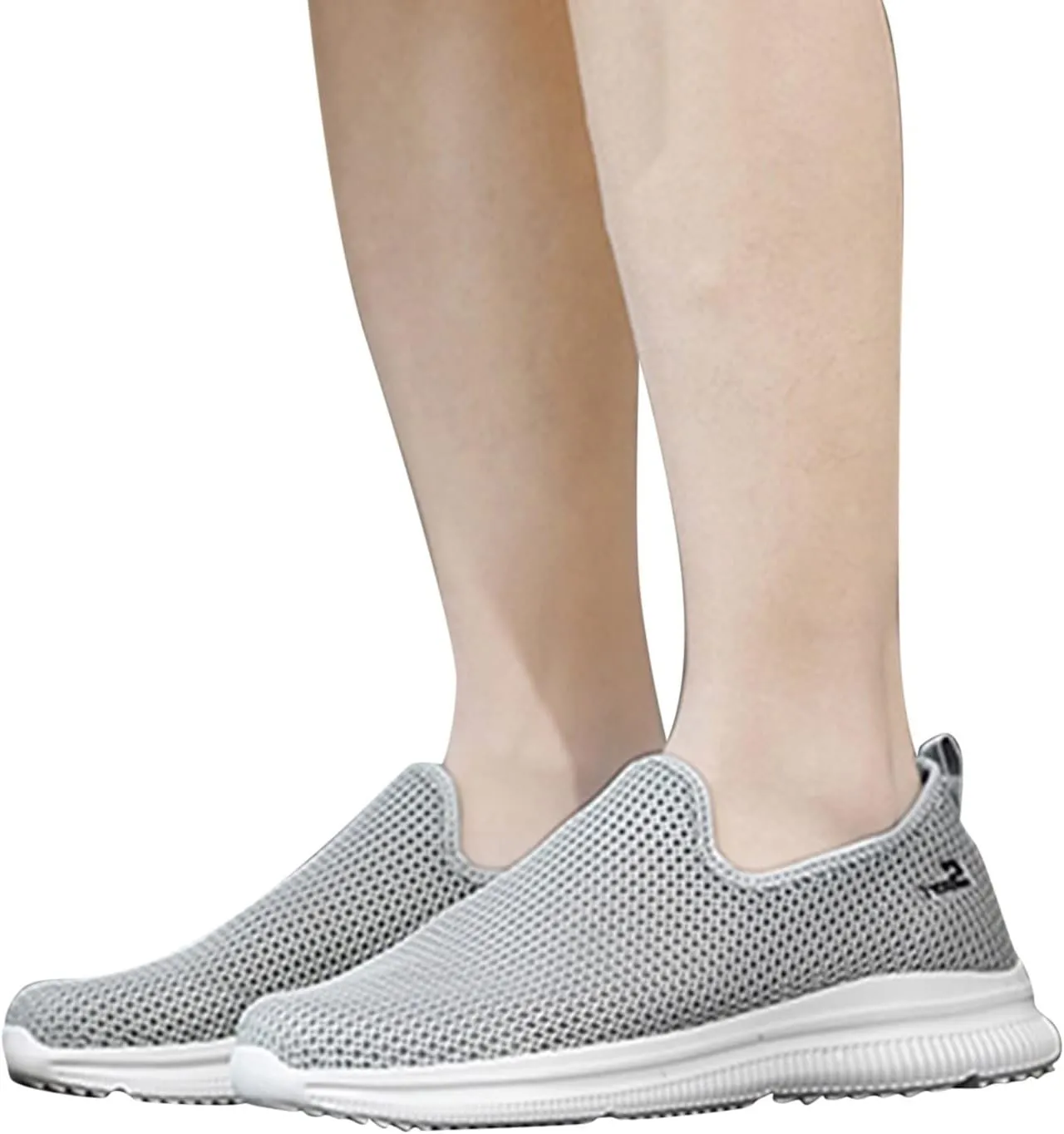 Women's Slip-on Shoes Wide Width Sneakers Hands Free Slip On Shoes Women Slip On Women Casual Shoes Women's Fashion Sneakers Brown Tennis Shoe Loafers Casual Slip On