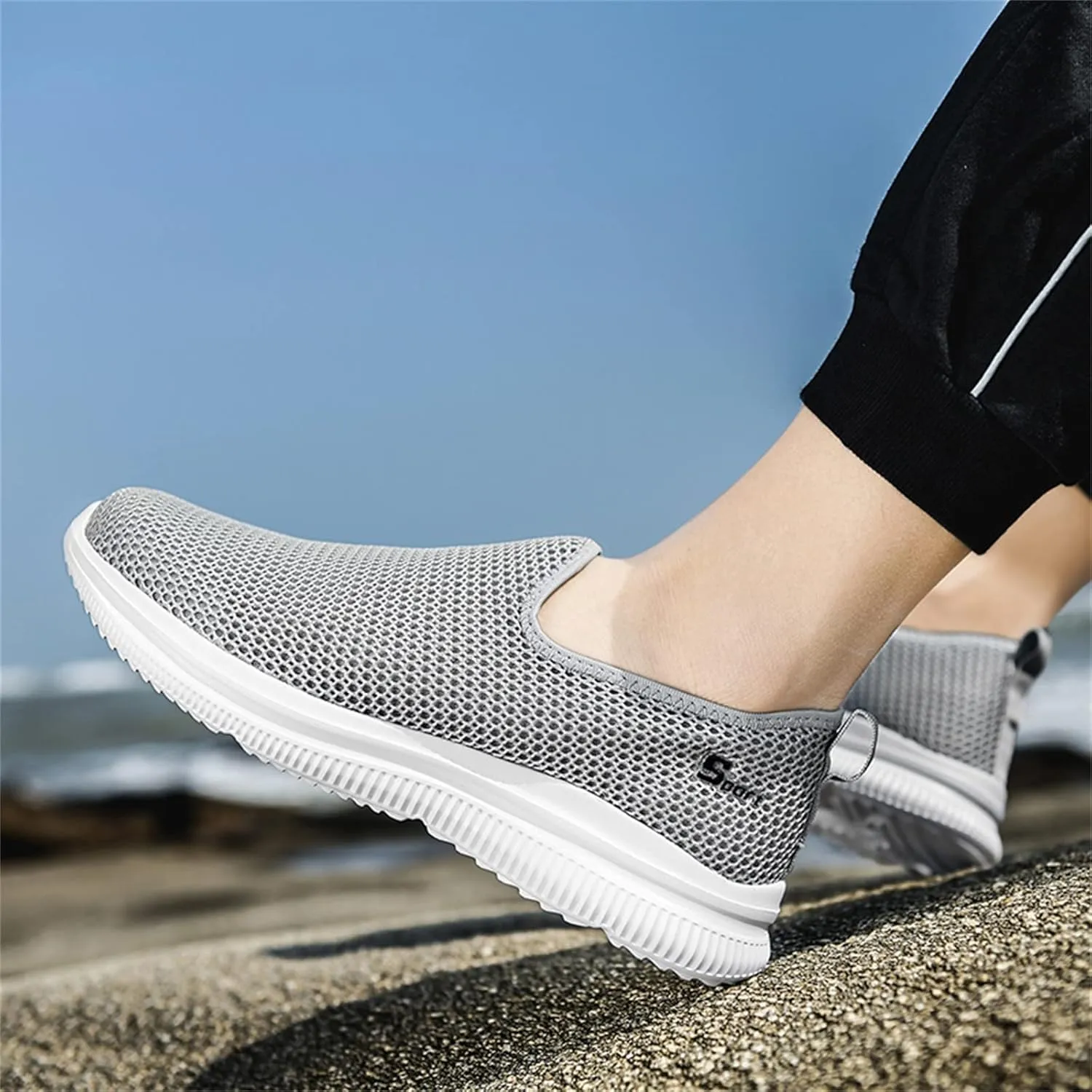 Women's Slip-on Shoes Wide Width Sneakers Hands Free Slip On Shoes Women Slip On Women Casual Shoes Women's Fashion Sneakers Brown Tennis Shoe Loafers Casual Slip On