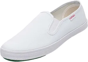 Womens Slip On Sneakers Wide Width Womens Work Shoes Men's Casual Dress Sneakers Comfortable Dressy Slip on Loafers for Women Dressy Slip On Sneakers Women Wide Width