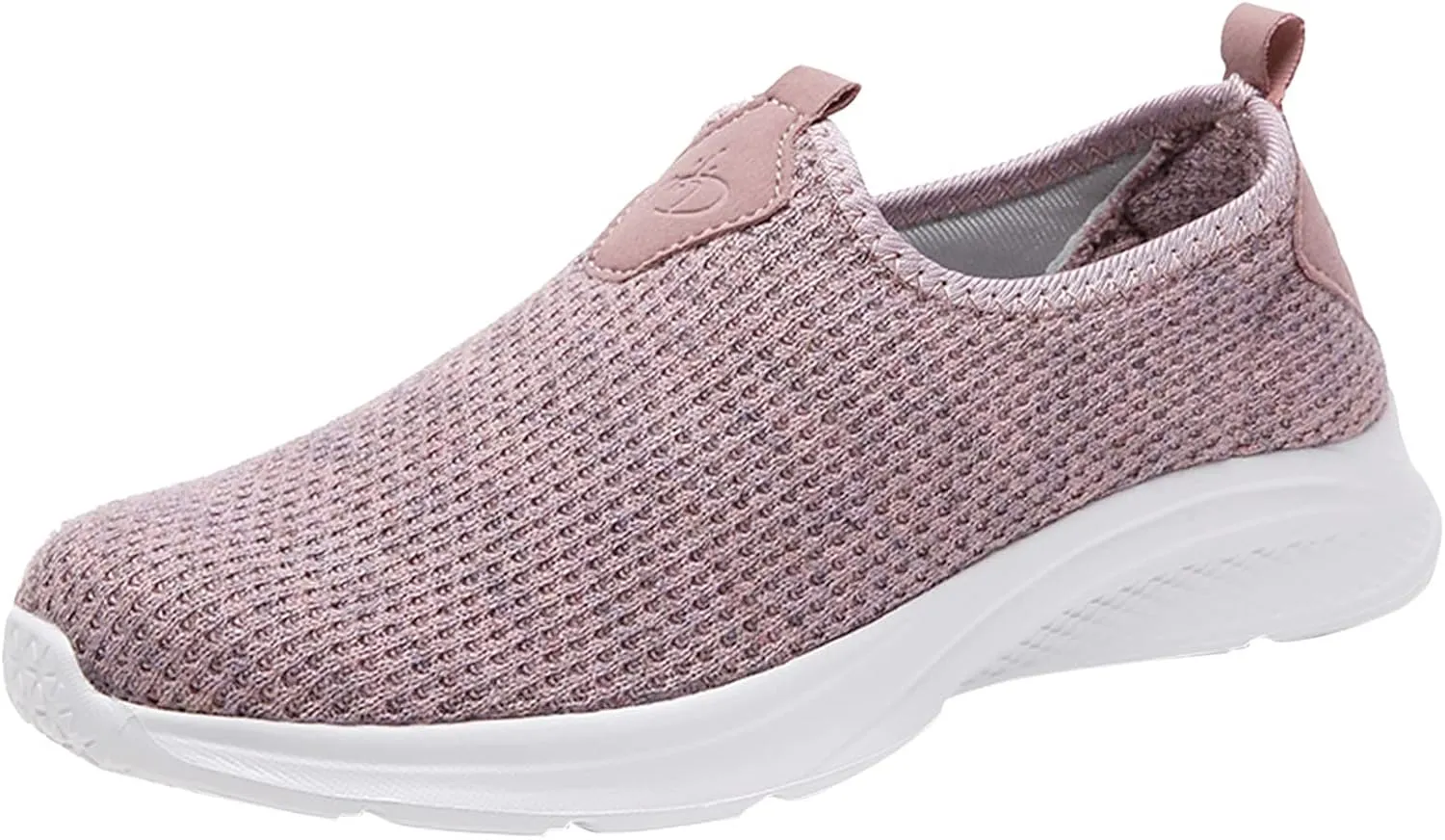 Womens Slip on Walking Shoes Comfort Lightweight Walking Shoes Women Walking Casual Shoes Trendy High Top Sneakers Slip On Tennis Shoe Loafers Casual Slip On