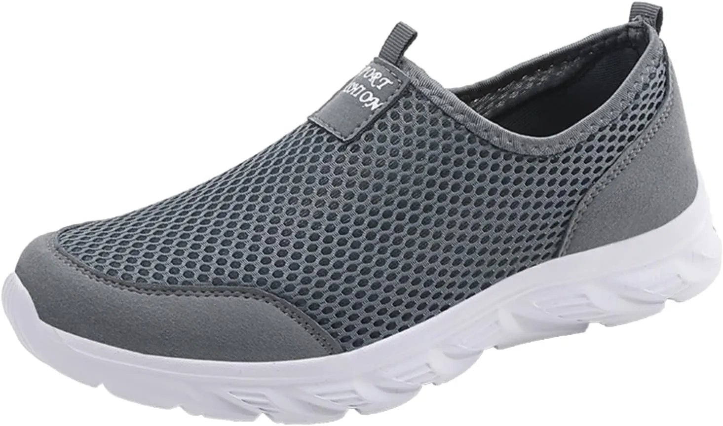 Womens Slip on Walking Shoes Comfort Lightweight Walking Shoes Women Walking Casual Shoes Trendy High Top Sneakers Slip On Tennis Shoe Loafers Casual Slip On