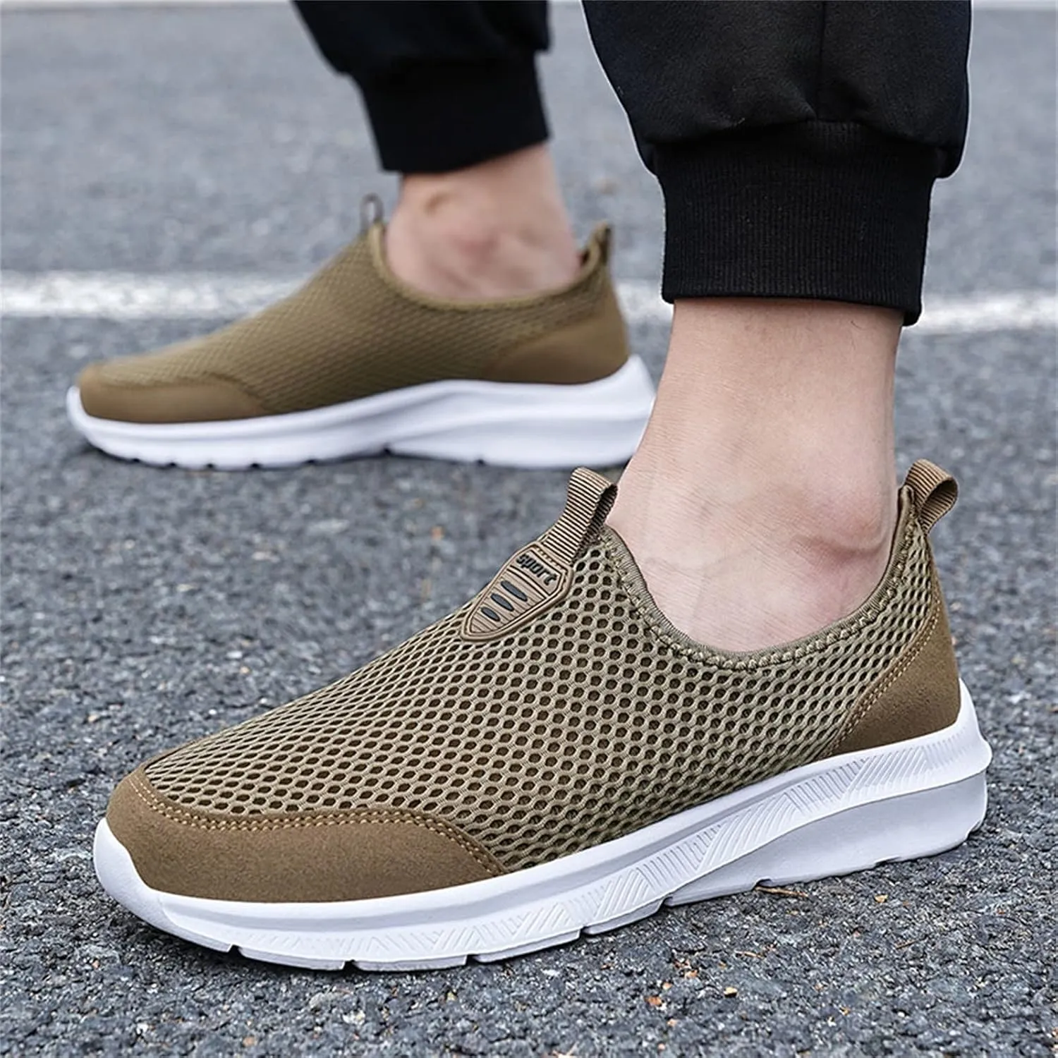 Womens Slip on Walking Shoes Comfort Lightweight Womens Tennis Shoes Food Service Shoes Dressy Casual Slip On Sneakers Waterproof Tennis Shoe Loafers Casual Slip On