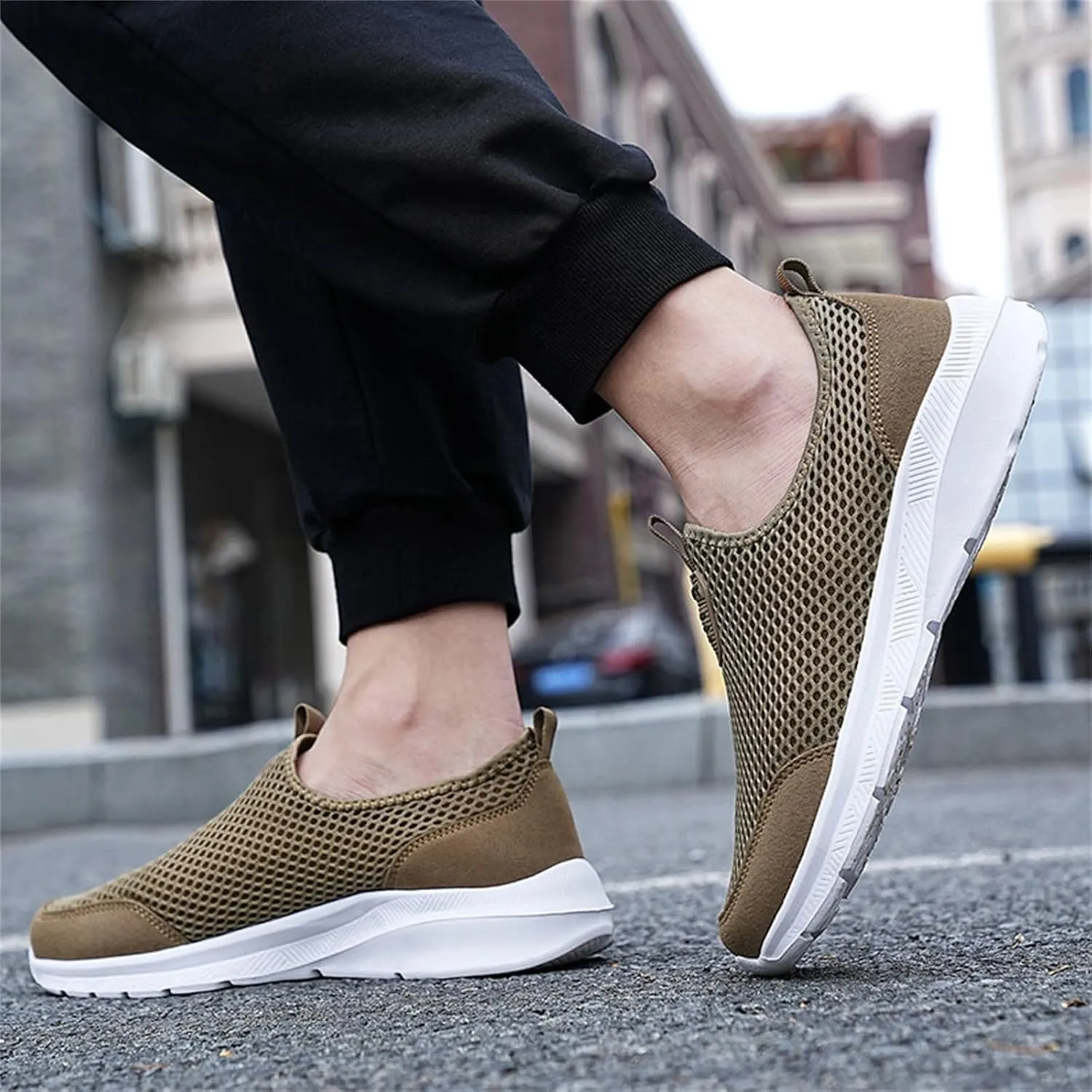 Womens Slip on Walking Shoes Comfort Lightweight Womens Tennis Shoes Food Service Shoes Dressy Casual Slip On Sneakers Waterproof Tennis Shoe Loafers Casual Slip On