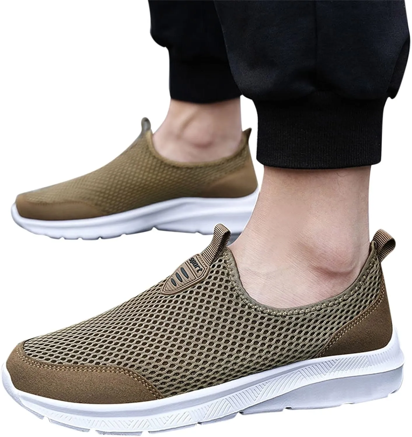 Womens Slip on Walking Shoes Comfort Lightweight Womens Tennis Shoes Food Service Shoes Dressy Casual Slip On Sneakers Waterproof Tennis Shoe Loafers Casual Slip On