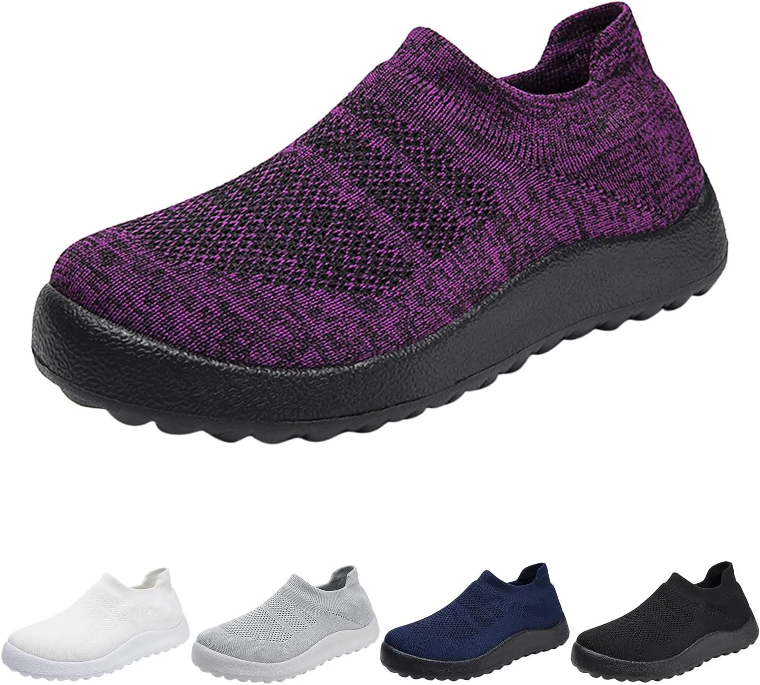 Women's Slip On Walking Shoes Running Comfortable Womens Running Shoes Slip On Men's Casual Shoes Men Shoes Sneakers Slip On Tennis Shoe Loafers Shoe