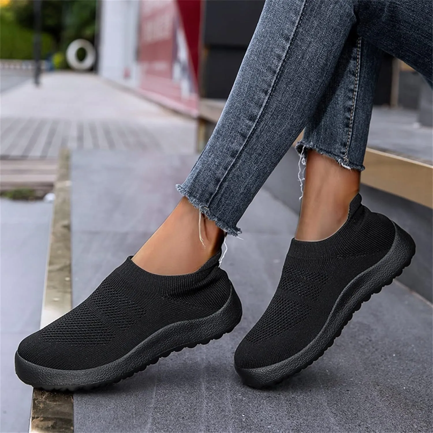 Women's Slip On Walking Shoes Running Comfortable Womens Running Shoes Slip On Men's Casual Shoes Men Shoes Sneakers Slip On Tennis Shoe Loafers Shoe
