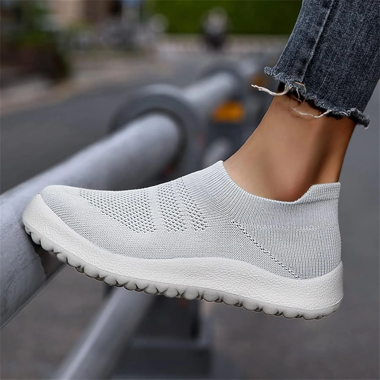 Women's Sneakers Size 8 Slip On Fashion Sneakers for Women 2023 Platform Slip On Walking Tennis Shoes for Women with Arch Support Women's Sneakers Wide Fit Zapatos Deportivos De Mujer para El Gym